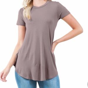 Azules Dusty Mauve Short Sleeve Tee